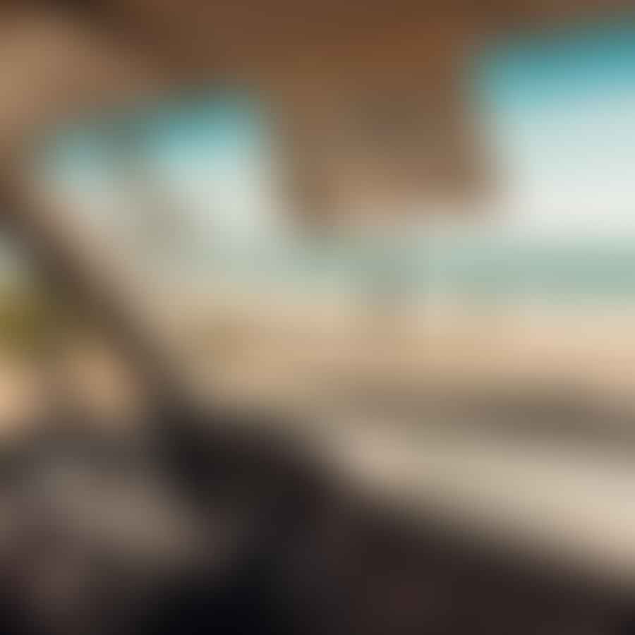A beach driving permit displayed on a vehicle