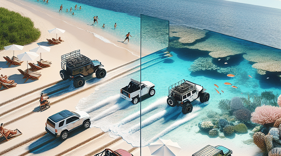 Responsible Reefs and Rides: Balancing Beach Driving Fun with Coral Reef Protection